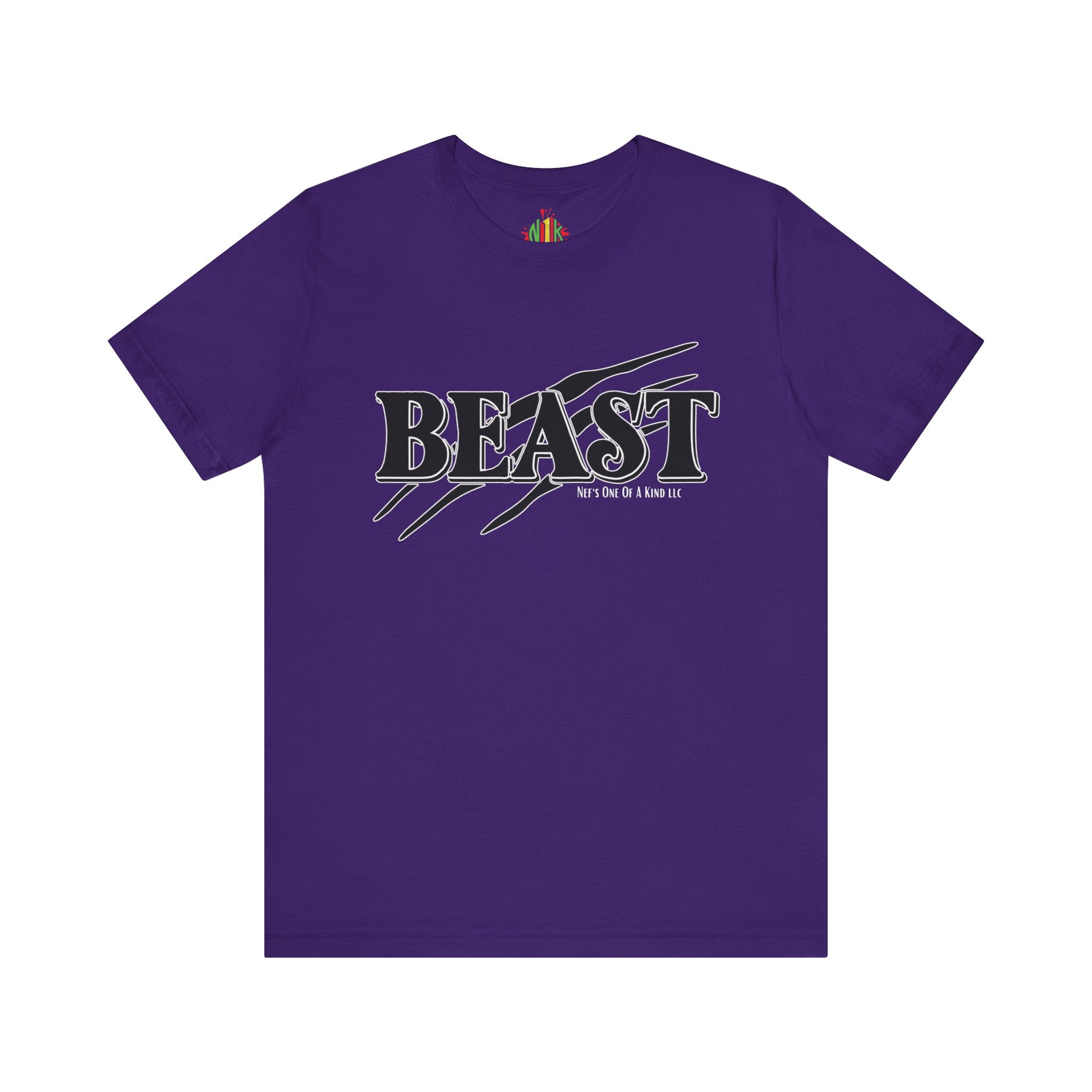 Beast with the Beauty Valentine Casual, Soft Unisex Jersey Short Sleeve Tee